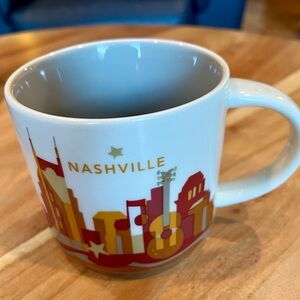Starbucks You Are Here Collection Nashville Mug